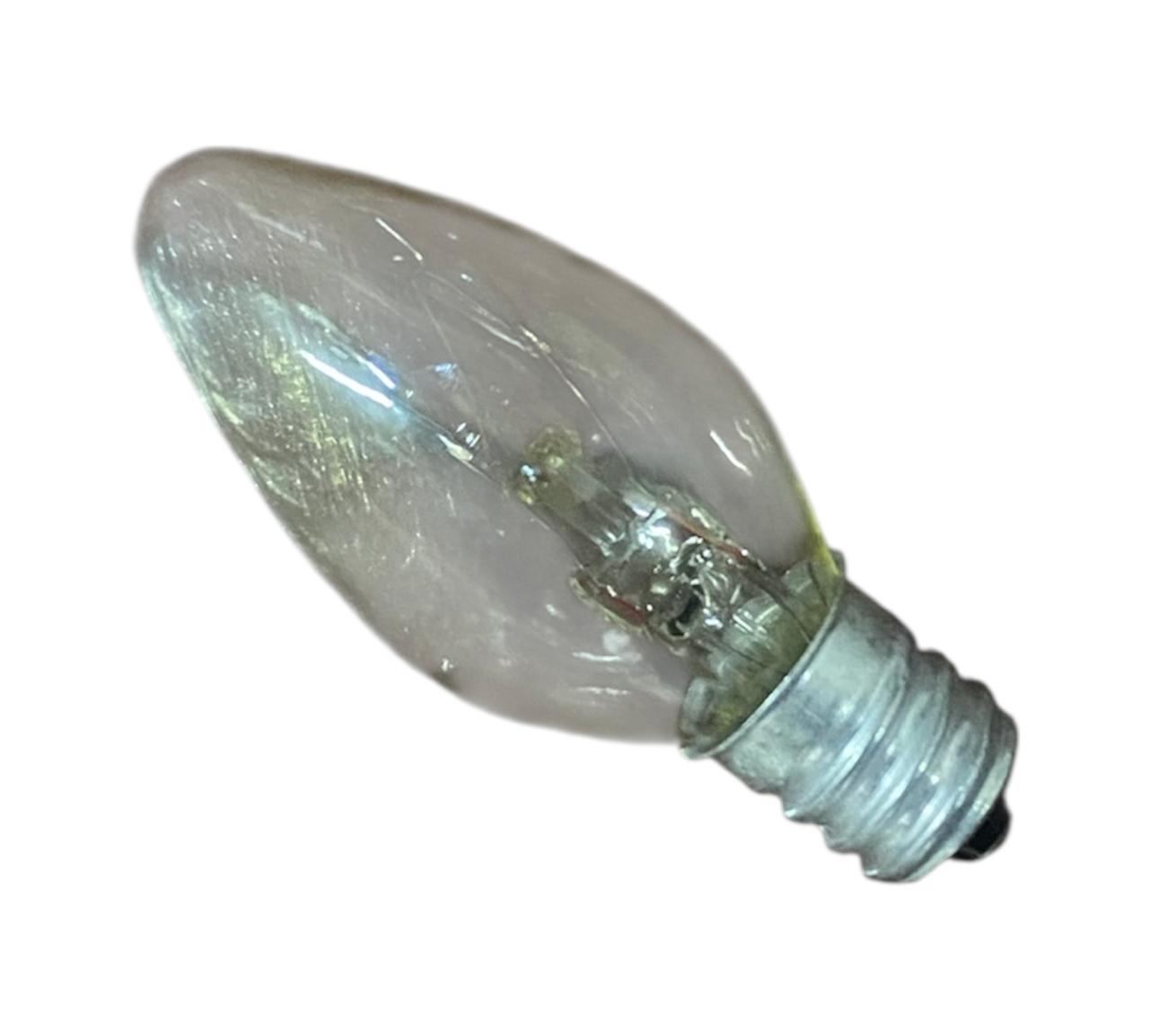 Foco Tipo Vela Transparente